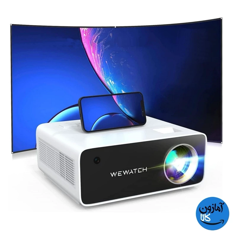 ویدیو پروژکتور برند WEWATCH مدل V51 لومن 18500