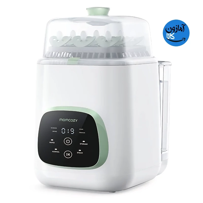 دستگاه شستشوی شیشه شیر، استریل کننده و خشک کن برند Momcozy مدل KleanPal Pro