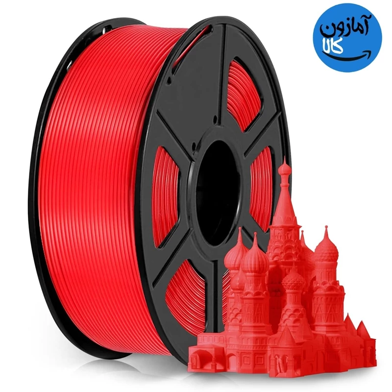 رشته فیلامنت پرینتر سه بعدی Stronghero3D رنگ قرمز