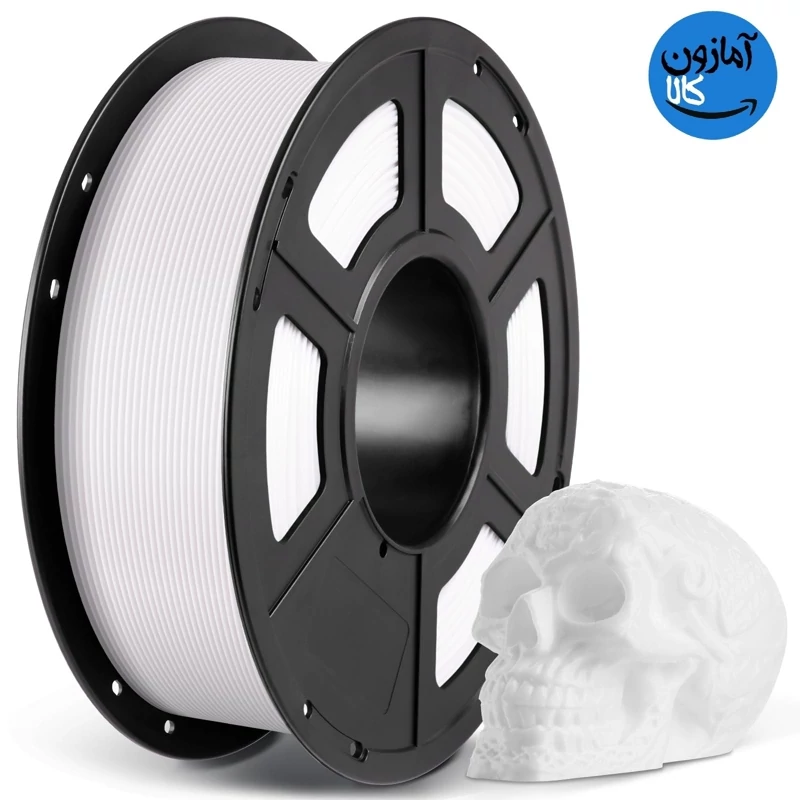 رشته فیلامنت پرینت سه بعدی Stronghero3D رنگ سفید