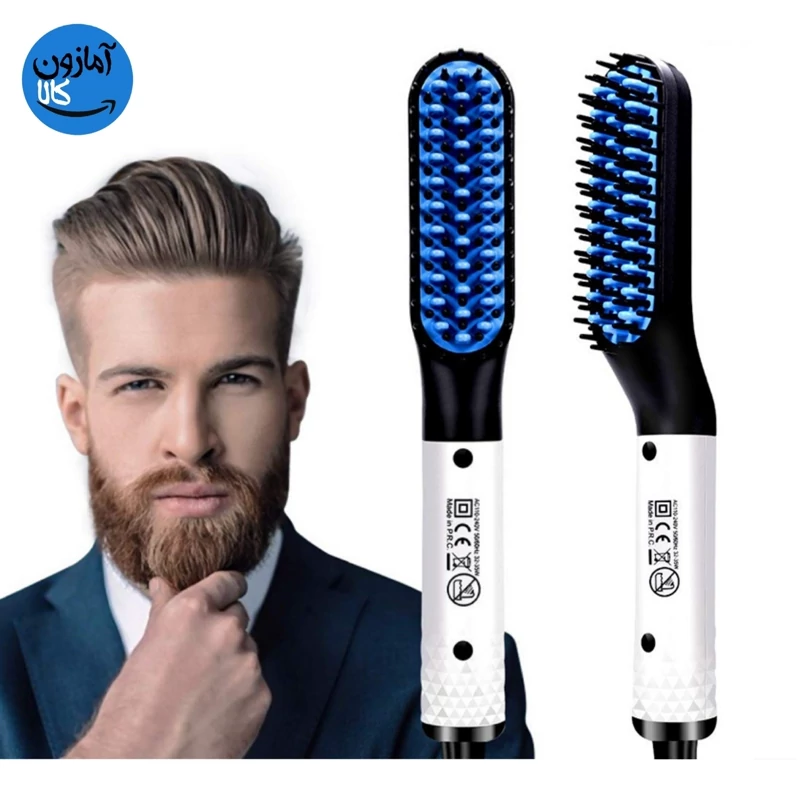 برس حرارتی صاف کننده مو چند منظوره ضدالکتریسیته برند shenmate