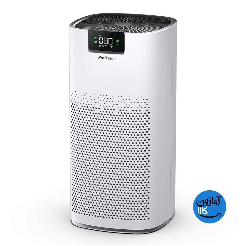 دستگاه تصفیه هوای فوق العاده قدرتمند Pro Breeze با نور پاک کننده UV، یونیزه کننده