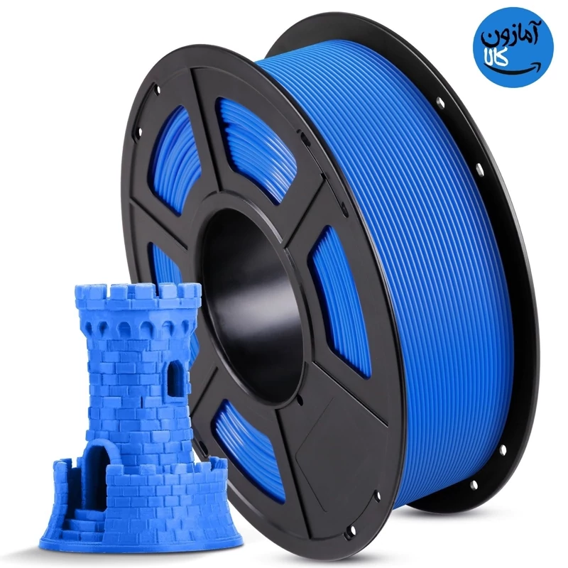 رشته فیلامنت پرینتر سه بعدی برند Stronghero3D رنگ آبی