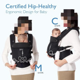 کریر آغوشی نوزاد Momcozy با طراحی ارگونومیک