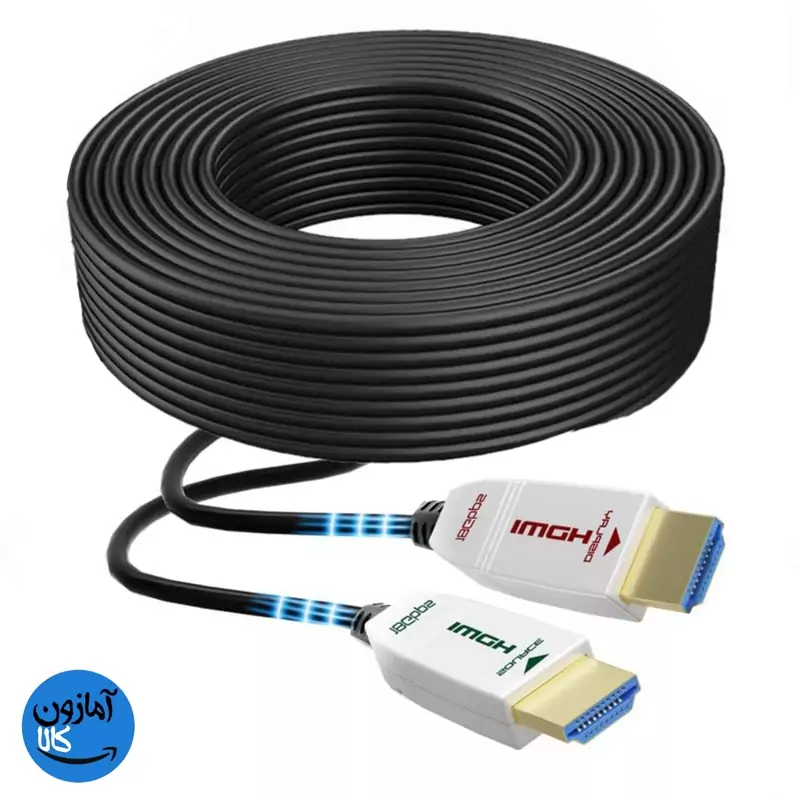 کابل HDMI 4K فیبر نوری FEIZLINK طول 20 متر