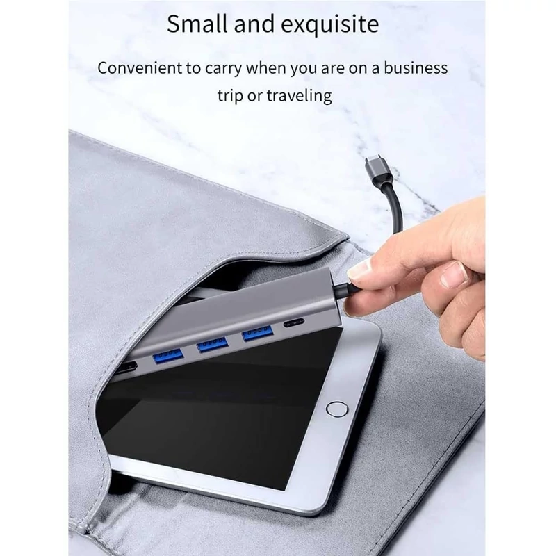 هاب ۵ پورت تایپ‌سی WIWU مدل A531H