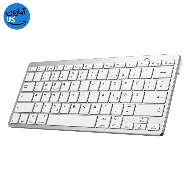 کیبورد بلوتوثی بی‌سیم مخصوص مک با طراحی ارگونومیک