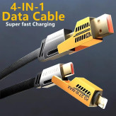 کابل شارژ سریع 65 واتی EZRA چندکاره