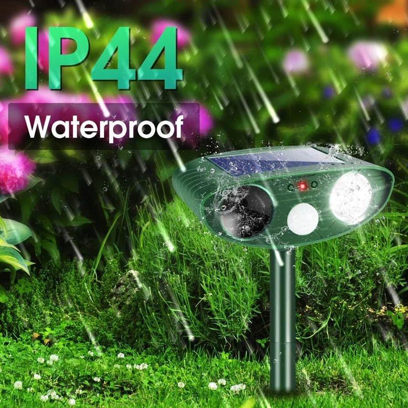 دستگاه دافع حیوانات خورشیدی اولتراسونیک فضای باز