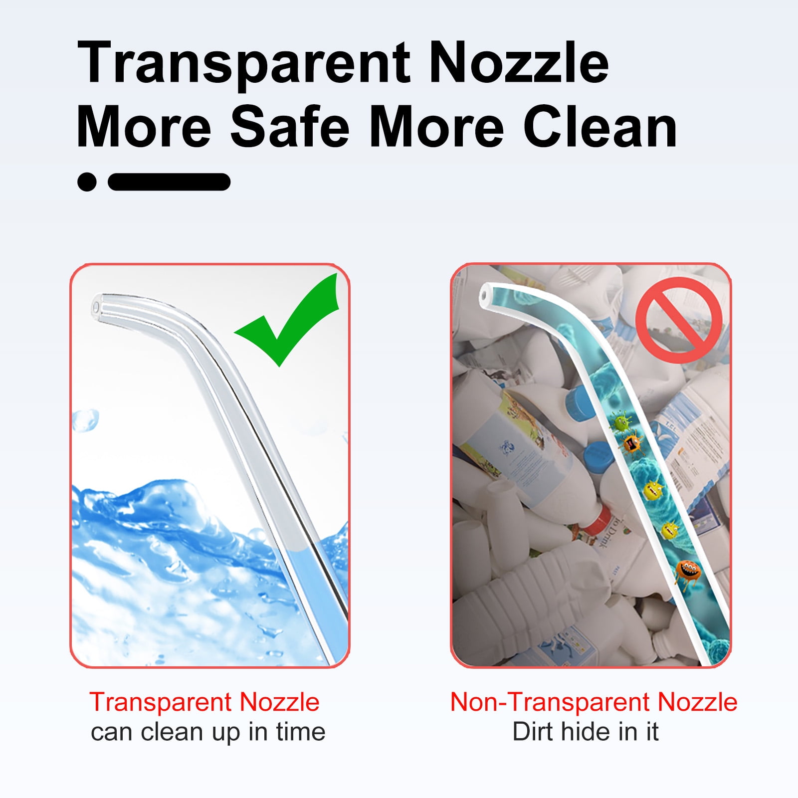 طراحی ارگونومیک واترجت شستشوی دندان SEAGO SG833