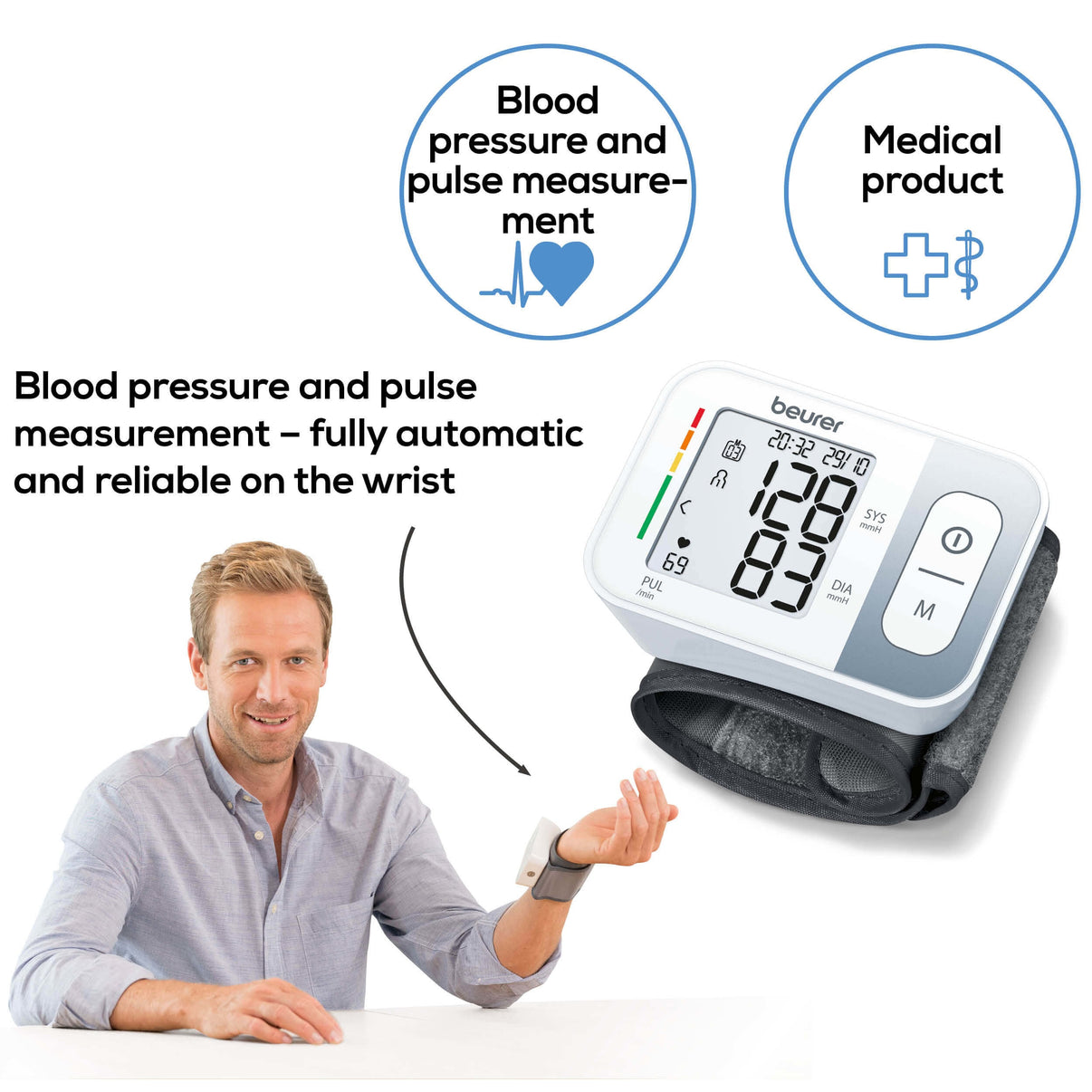 فشارسنج تمام اتوماتیک Beurer BC28 مناسب استفاده خانگی