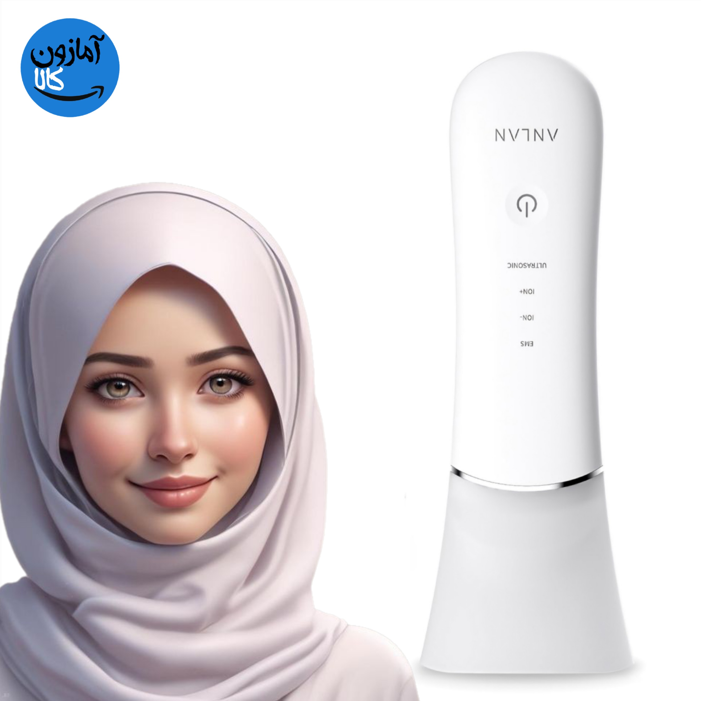 لایه بردار و پاک کننده صورت التراسونیک برند ANLAN