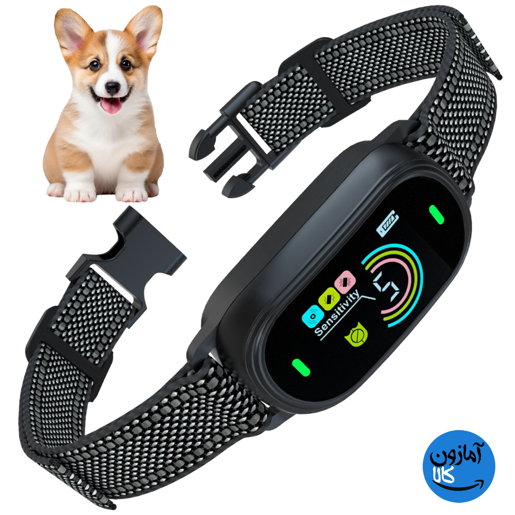 قلاده اتوماتیک ضدپارس سگ با ویبره و لرزش برند BEOANLIT