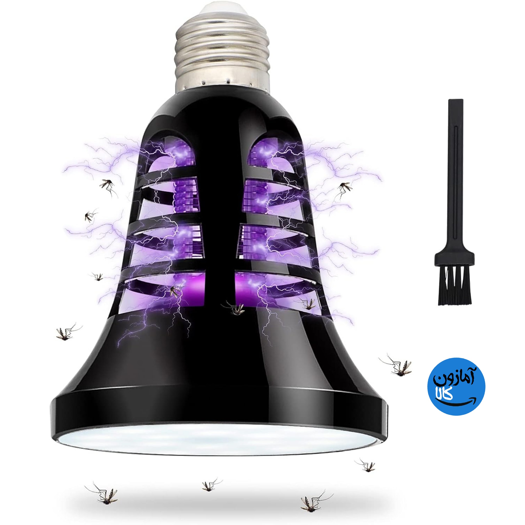 لامپ تله حشرات LED، روشنایی بی‌صدا برای از بین بردن حشرات موذی