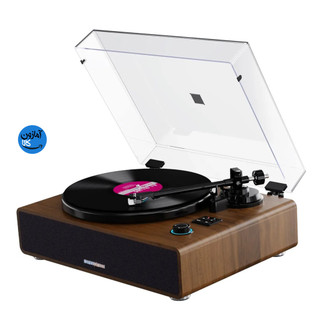 گرامافون بلوتوثی حرفه ای برند !DIGITNOW با بلندگوی استریوی HiFi داخلی