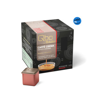 کپسولهای چیبو قهوه ساز مدل یوریستا menos cafeína (شدت ۵/۱۰، ملایم و شیرین، بدون کافئین)