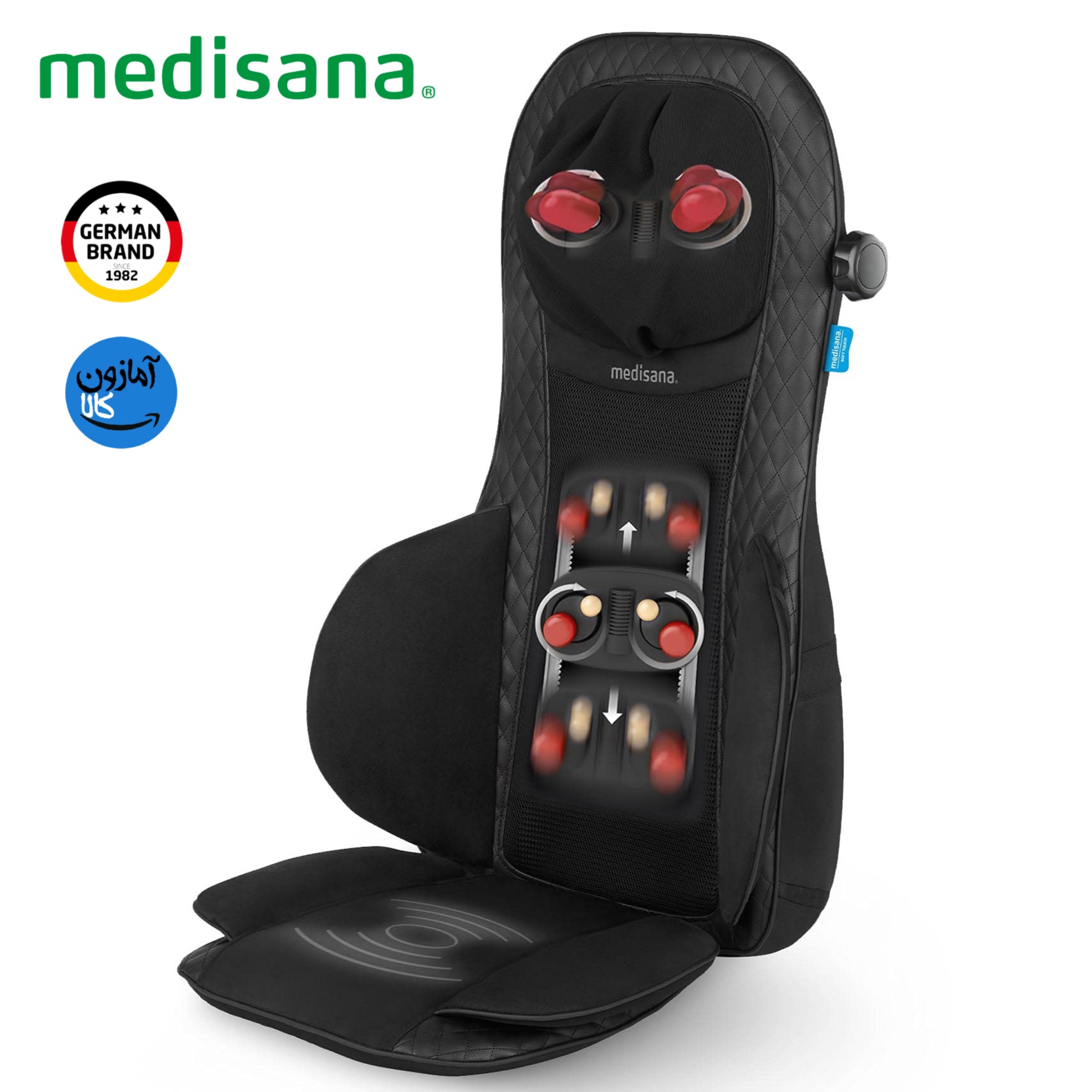 ماساژور صندلی ژلی شیاتسو بادی مدیسانا مدل MCG 820