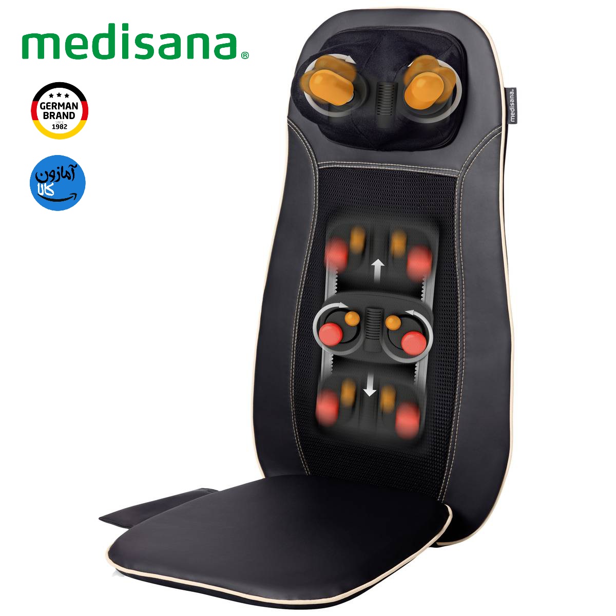 ماساژور صندلی شیاتسو مدیسانا آلمان مدل MCN ماساژ