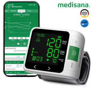 فشارسنج مچی هوشمند مدیسانا آلمان مدل BW 360 Connect