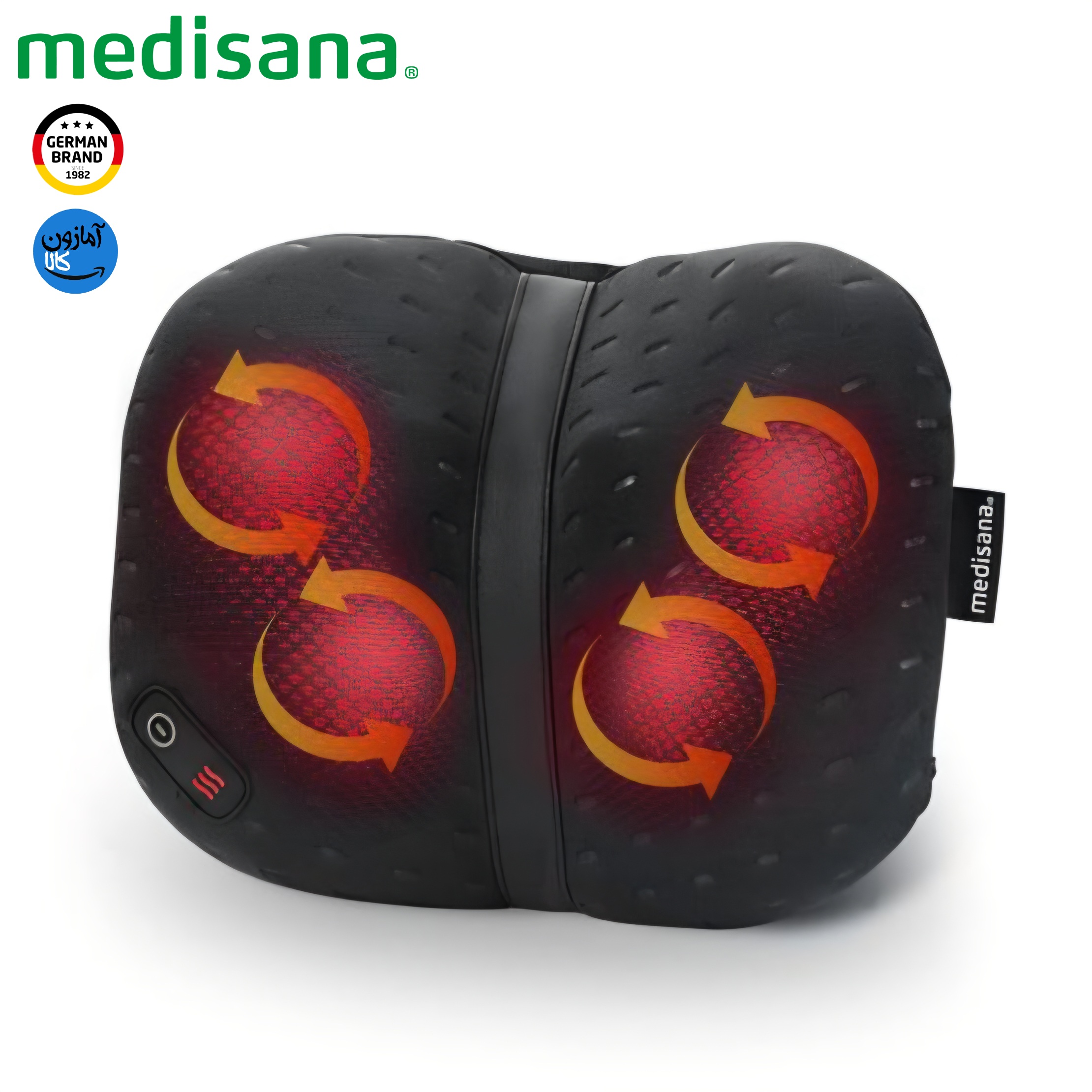 ماساژور بالشی شیاتسو مدیسانا آلمان مدل CL 300 با عملکرد حرارتی