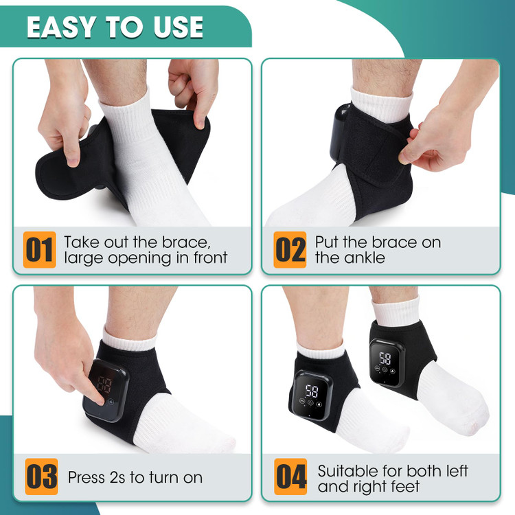 مچ بند و ماساژور پا حرارتی مدل CL-2888