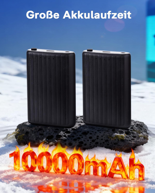 جوراب هوشمند گرمایشی شارژی باتری 10000 میلی آمپر